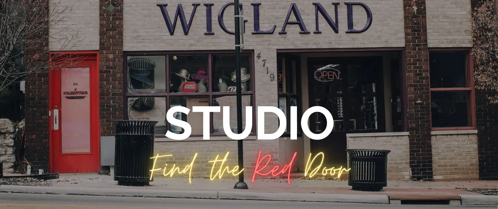 Find the Red Door — PoleKittens Fitness studio on Vine Street, St. Bernard, Cincinnati